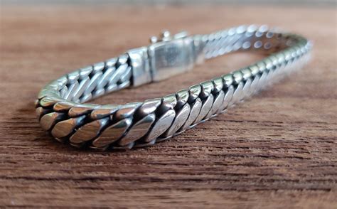 solid silver bracelet for women's.